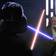 We never get a great look at it but, it’s a nice looking saber.